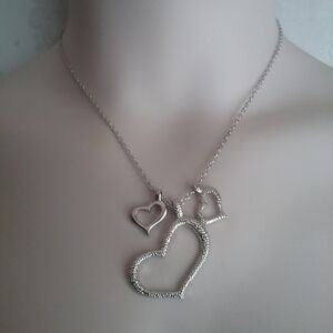 New Tripple Heart Necklace